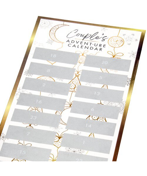 Couple's Advent-ure Sexy 24 Day Scratch Advent Calendar — image 6 of 6