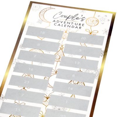 Couple s Advent ure Sexy 24 Day Scratch Advent Calendar