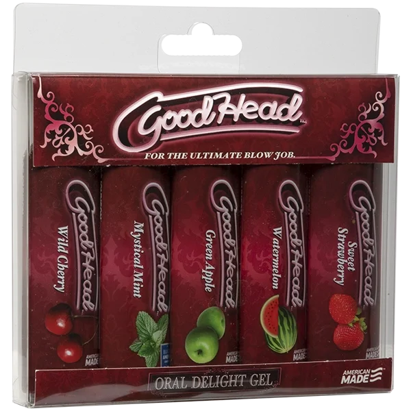 Doc Johnson GoodHead Oral Delight Gel Multi Pack