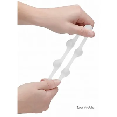No 83 Weighted Cock Ring Transparent
