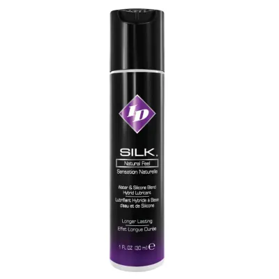 ID Silk Natural Feel Water Based Lubricant 1floz 30mls
