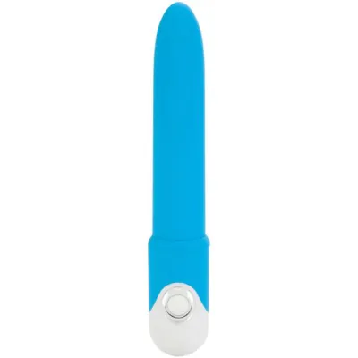 Shanes World Sorority Rush Vibrating Massager Waterproof Blue 4 5 Inches