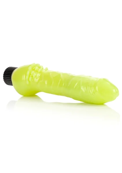 Glow in the dark jelly penis vibe