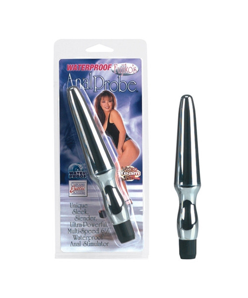 Fujikos waterproof Anal Probe Silver