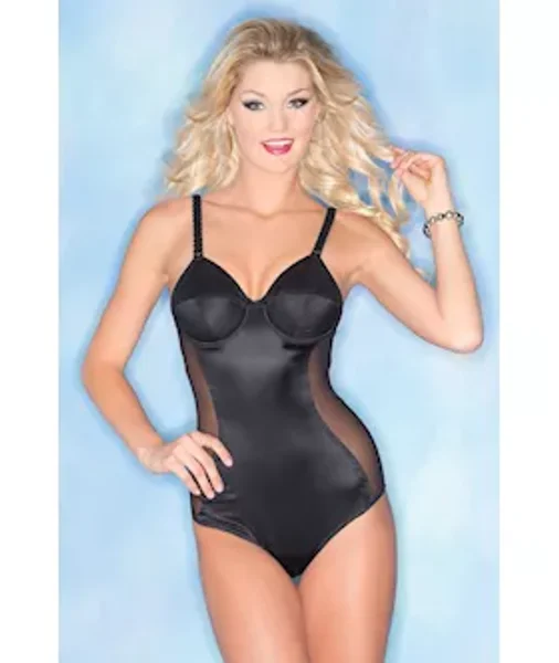 Sleek And Sexy Bodysuit - Black - Large — image 3 of 4