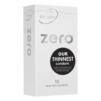 LifeStyles Zero Uber Thin Condoms 10 Pack