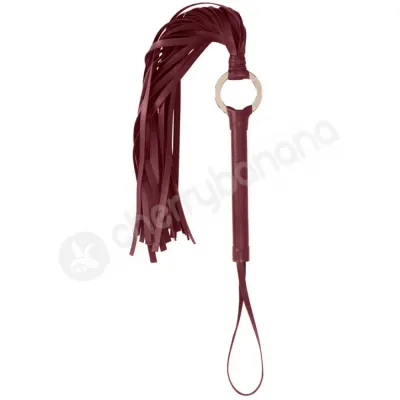 Ouch Halo Red Luxury Flogger Whip