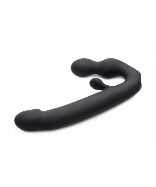 Tri-Volver Rechargeable Strapless Strap On Black — image 8 of 8