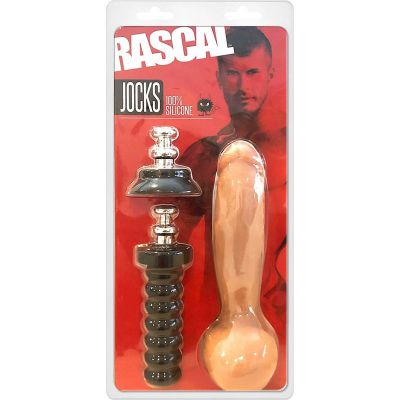 Rascal Jocks Adam Killian Flesh 20 cm Dong with Suction Cup Handle Attachment