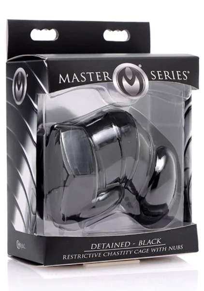 Detained Restrictive Chastity Cage