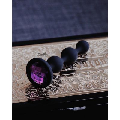 Doc Johnson Booty Bling Silicone Beads Anal Plug