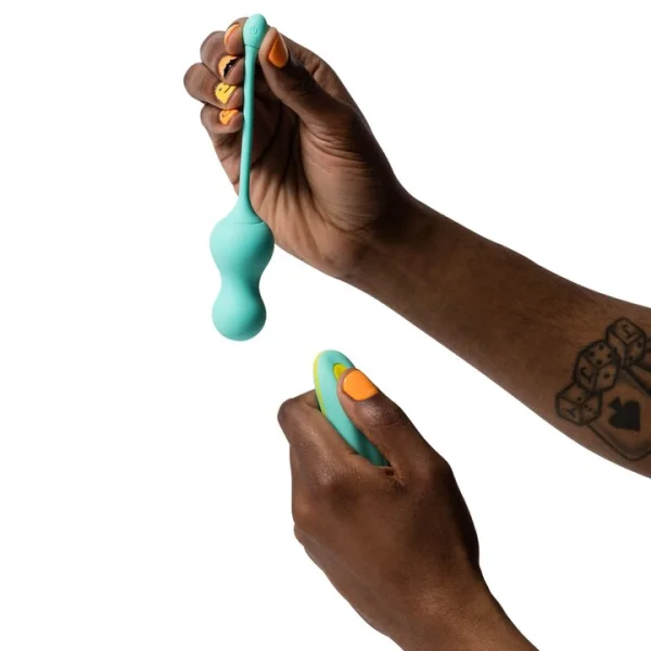 ROMP Cello Teal 6 Function Remote Control Vibrating Love Egg — image 5 of 6