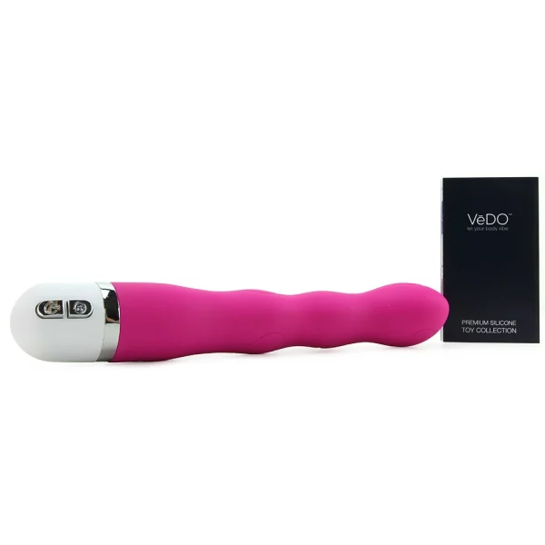 Quiver Silicone G-spot Vibe by VeDO - Hot In Bed Pink