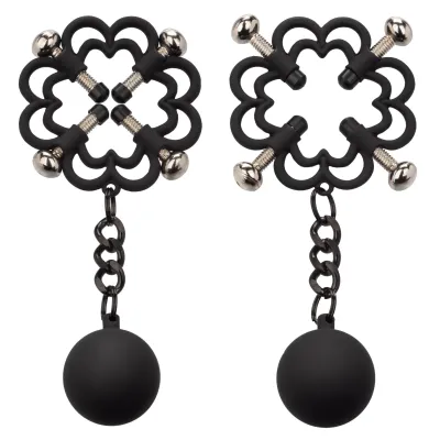 Nipple Grips Power Grip 4 Point Weighted Nipple Press