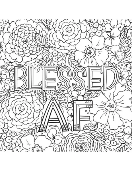 Inner F*cking Peace Coloring Book