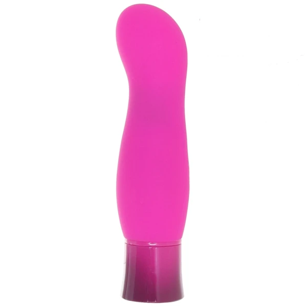 Oh My Gem Exclusive Rechargeable Waterproof Silicone Warming G-Spot Vibrator By Blush - Tourmaline