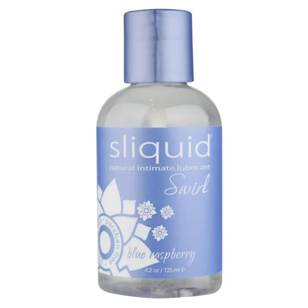 Sliquid Naturals Swirl Blue Raspberry Lubricant 4.2 fl oz