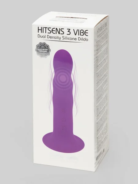 Hitsens 3 Rechargeable Dual-Density Thermo-Reactive Vibrating Silicone Dildo 6.5 — image 6 of 6