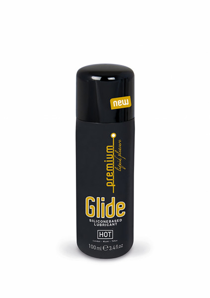 HOT Premium Silicone Glide - silicone based lubricant - 100 ml - Best Sex Lube Products Uk