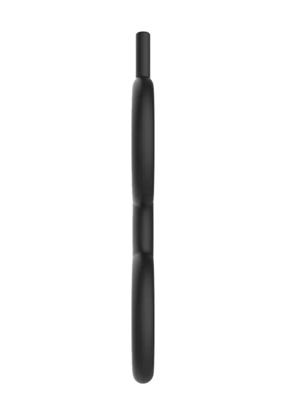 E-Stimulation Cock Ring with Ballstrap - Black