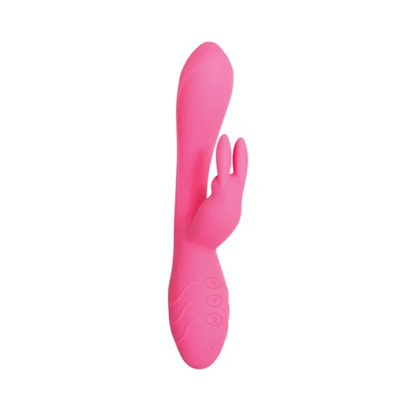 Evolved Bunny Kisses Rechargeable Silicone - Pink — image 4 of 9