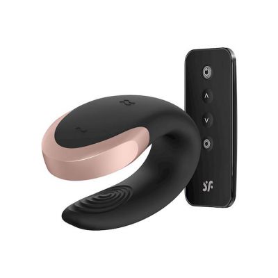 Satisfyer Double Love Black 3 5 Inches