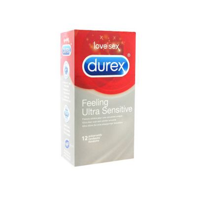 Durex Feeling Ultra Sensitive Condoms 12 Pcs