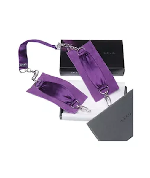 Lelo Sutra Chainlink Cuffs - Purple — image 8 of 8