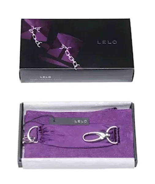 Lelo Sutra Chainlink Cuffs - Purple — image 7 of 8