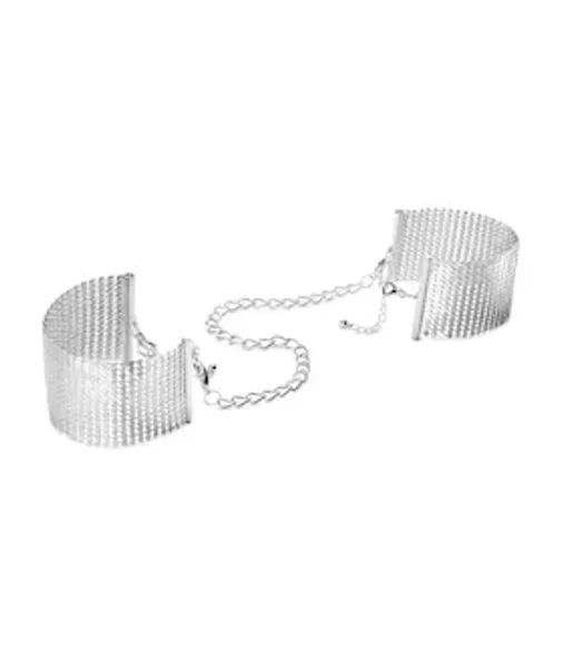 Bijoux Indiscrets Desir Metallique Cuffs - Silver - O/s — image 4 of 4