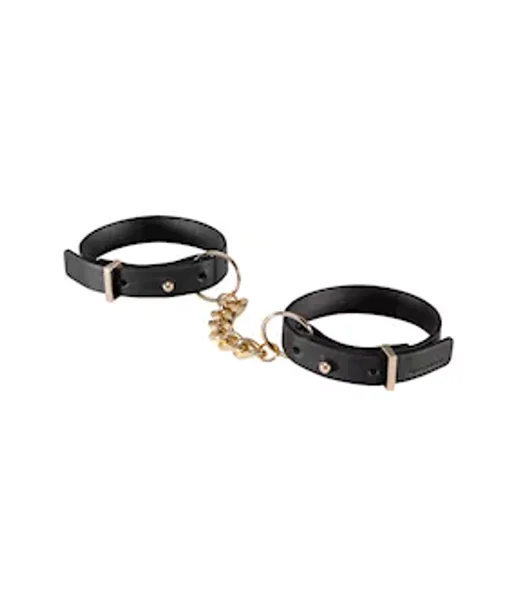 Bijoux Indiscrets Maze Thin Handcuffs - Black — image 4 of 4