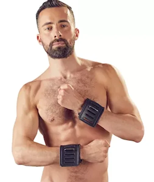 Leather Wrist Restraints - Black — image 11 of 16