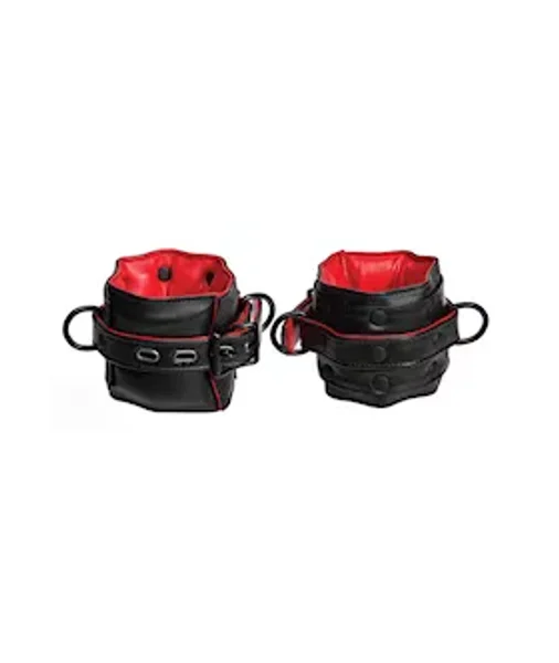 Leather Wrist Restraints - Black — image 9 of 16