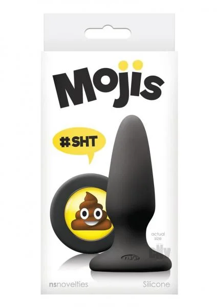 Mojis Sht Butt Plug Med Black — image 4 of 4