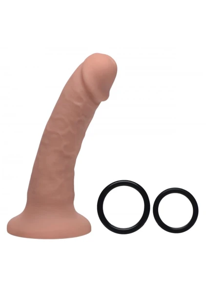 Seducer 7 Inch Silicone Dildo With Harness