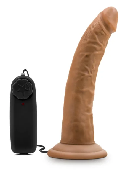 Dr. Skin - Dr. Dave - 7" Vibrating Cock with Suction Cup