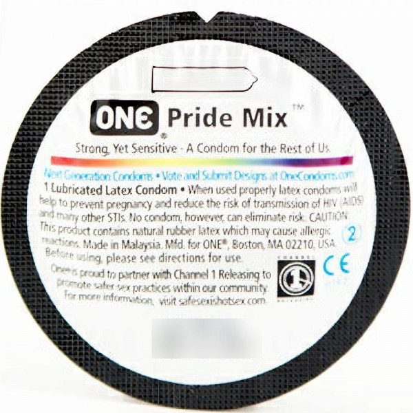 ONE Pride Mix Condoms | 36-Pack — image 2 of 3