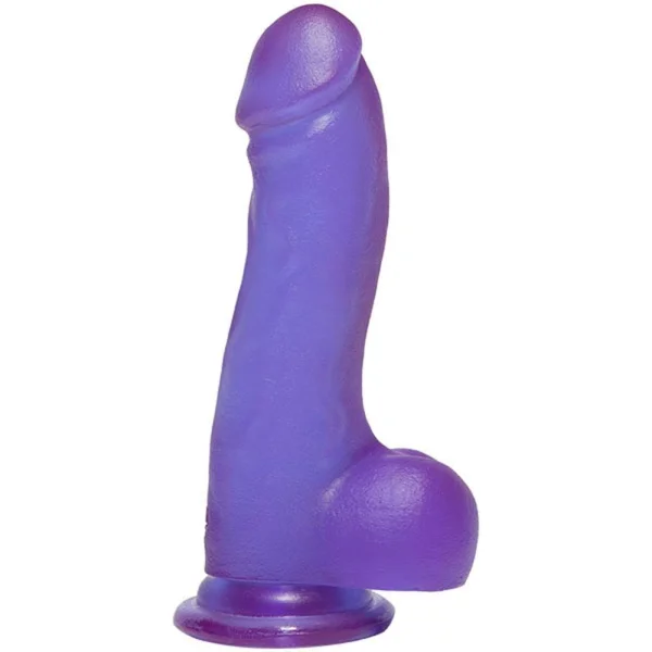 Crystal Jellies 7.5 inch Master Cock with Balls
