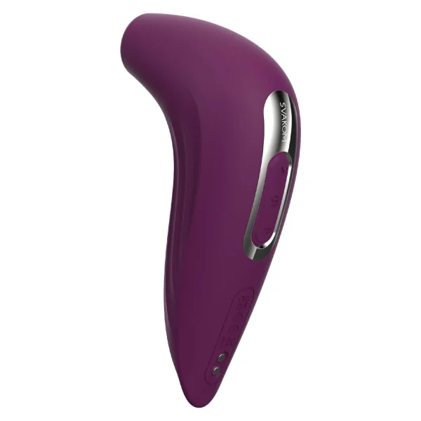 Svakom Pulse Union Rechargeable App Enabled Pressure Wave Clitoral Stimulator - Violet