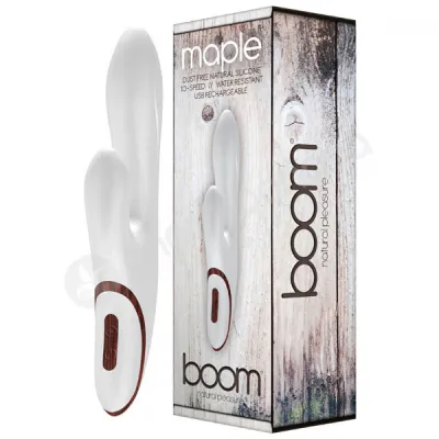 Boom Maple White Vibrator