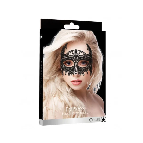 Ouch! Empress Black Lace Mask  - Black — image 4 of 7