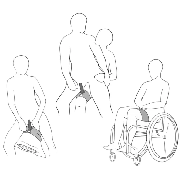Sportsheets Strap On Dual Penetration Thigh