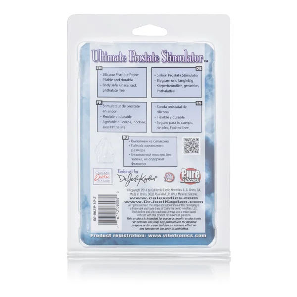 Dr Joel Kaplan Ultimate Prostate Stimulator - Black