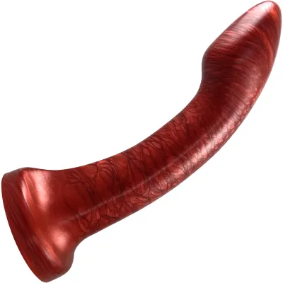 Astra Ruby Medium 6 5 Inch Silicone G Spot Dildo By Uberrime