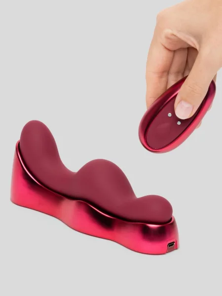 Rocks Off Ruby Glow Rechargeable Ride On Wand Vibrator