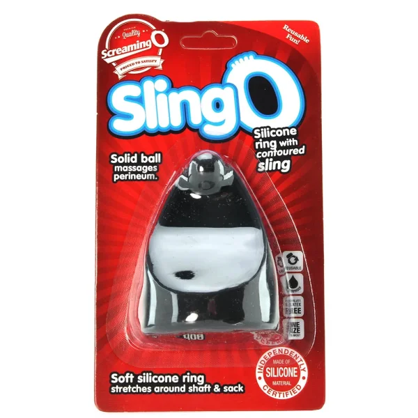 Screaming O SlingO Black Support Cock Ring