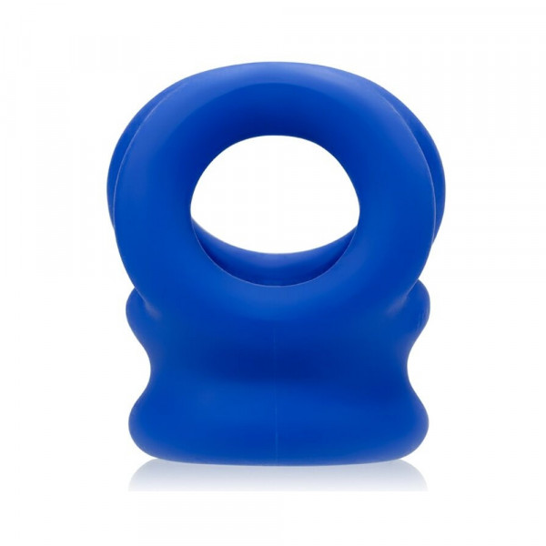 Oxballs Tri-Squeeze Ball-Stretcher & Cock Cage | Black Ice