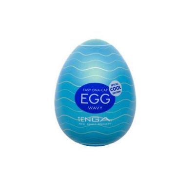 Cool Egg Wavy Blue