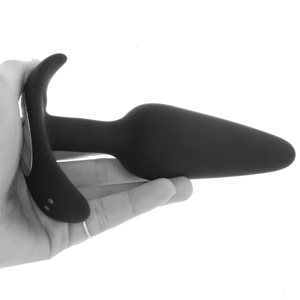 Adam & Eve's Rechargeable Vibrating Anal Plug - Black