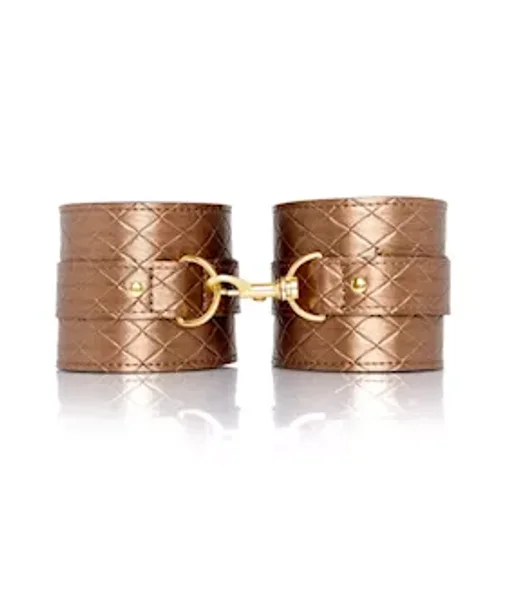 X-play Quilted Ankle Cuffs - Bronze — image 4 of 6